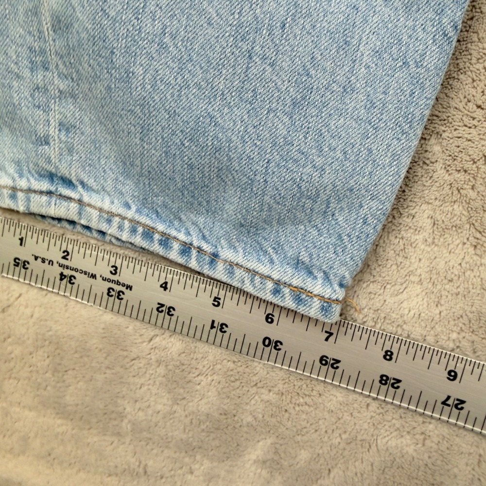 Madewell The Perfect Summer Jean Light Wash High Rise Straight Leg C2819 Size 28 - Picture 10 of 11
